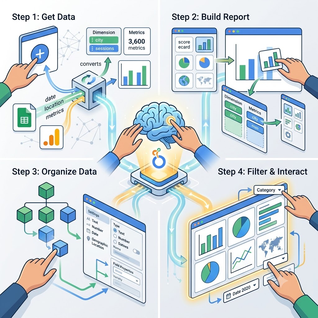 Google Data Studio 沉浸式新手教學